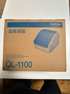 Brother QL-1100 Label Printer, wide format, professional